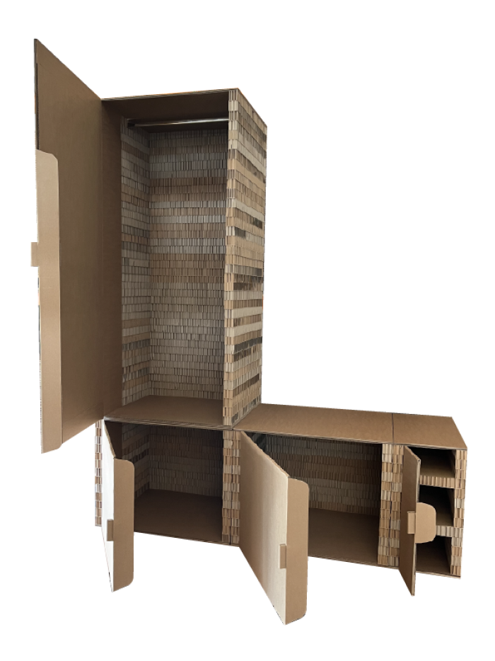 Kartonnen+kast+met+open+deuren