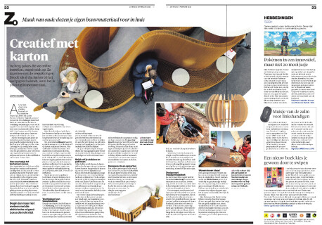 ZO Creatief met Karton Algemeen Dagblad   12 02 2022 50